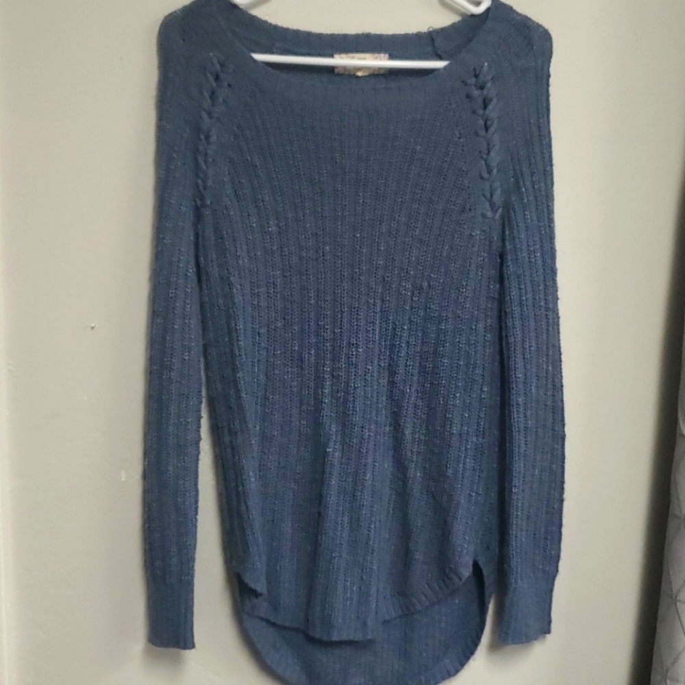 navy blue sweater